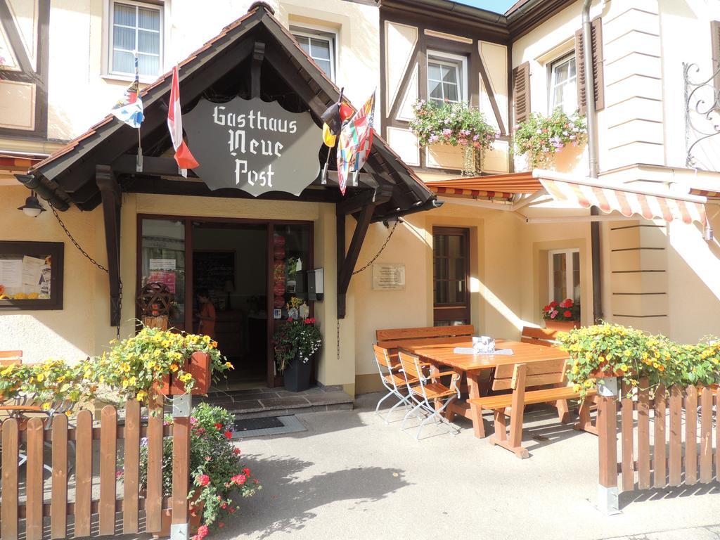 Hotel-Gasthof Neue Post Leutershausen  Extérieur photo